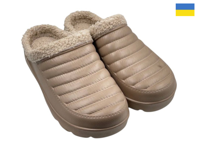 Сабо Rai shoes (38-41) BM34 капучино (зима)