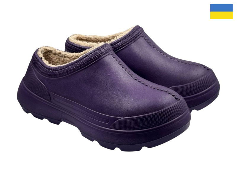 Галоши Rai shoes (37-42) BM35 фіолетовий (зима)