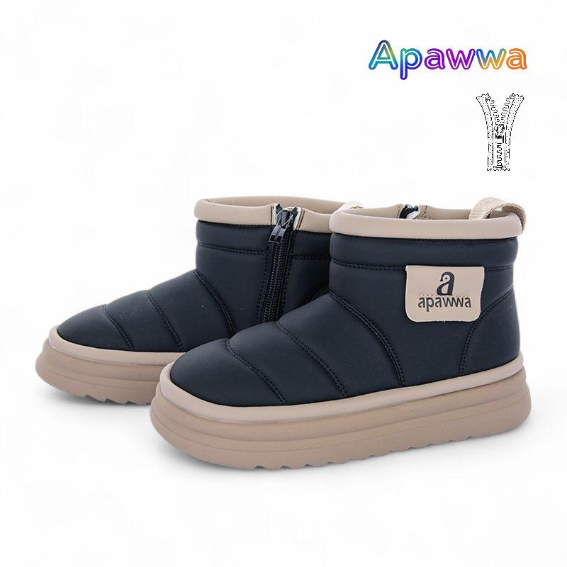 Ботинки DvaClibee (32-37) V5759 Black (зима)
