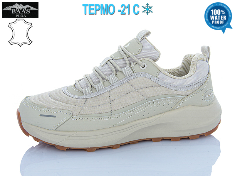 Кроссовки Baas (37-41) N1147-25C термо (деми)