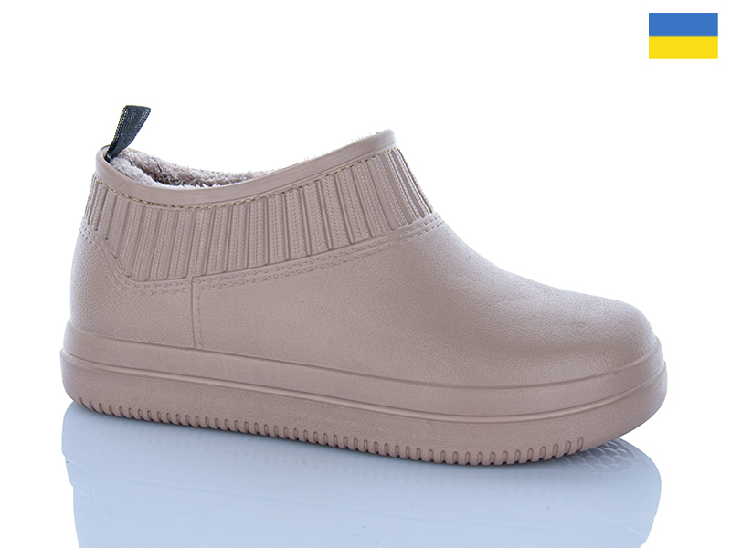Галоши Inblu (36-41) B30 бежевий (зима)