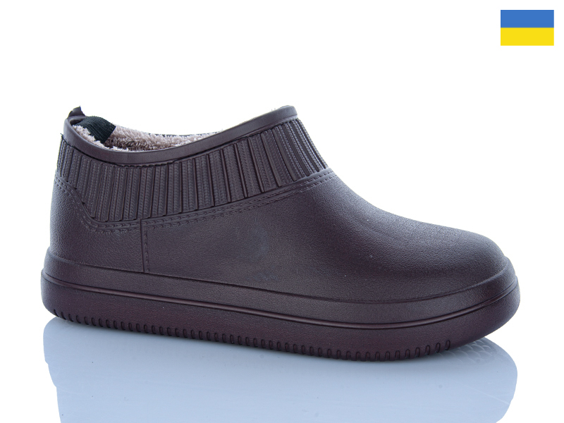 Галоши Inblu (36-41) B30 шоколад (зима)