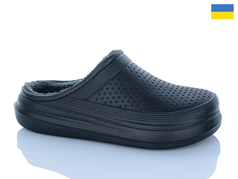 Сабо Inblu (41-45) C115 сабо чорний (зима)