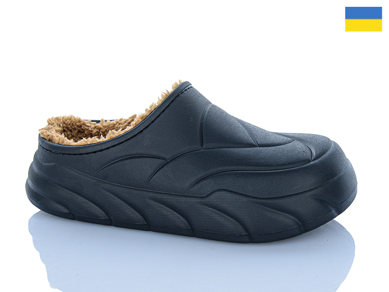 Сабо Inblu (36-41) C128 чорний (зима)