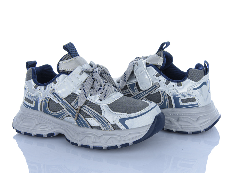 Кроссовки Apawwa (32-37) LC3326-2 grey (деми)