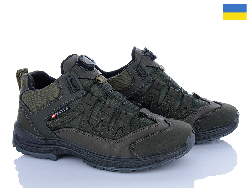 Кроссовки Paolla (40-45) ПАТ3 хакі (зима)