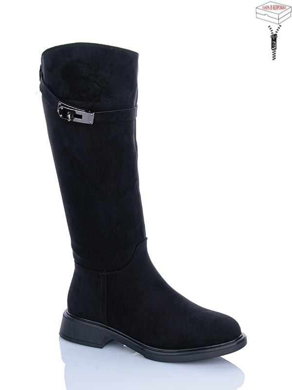 Сапоги QQ Shoes (36-41) A2857 єврозима (зима)