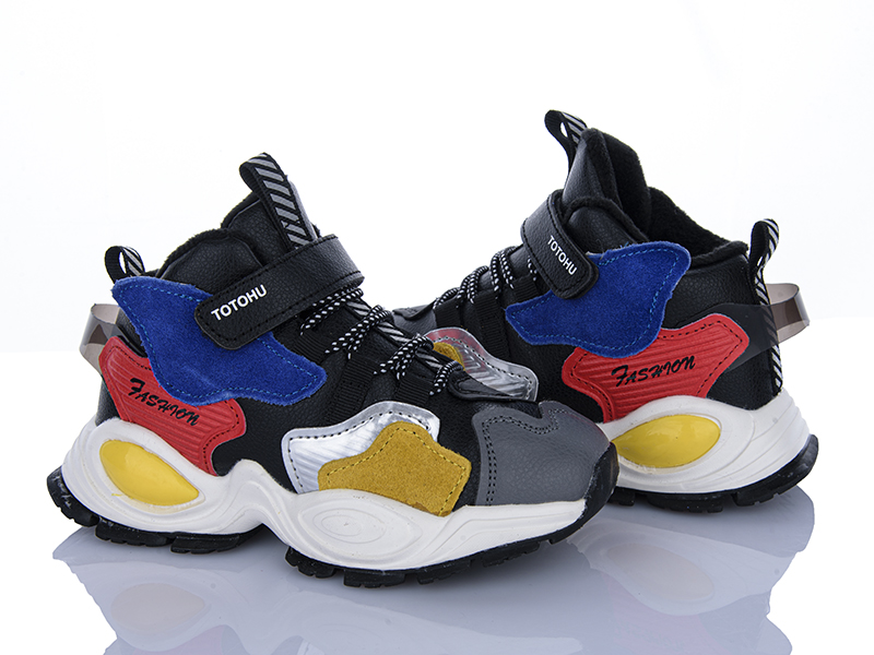 Кроссовки Clibee-ShoSho (31-36) 2038 black (деми)