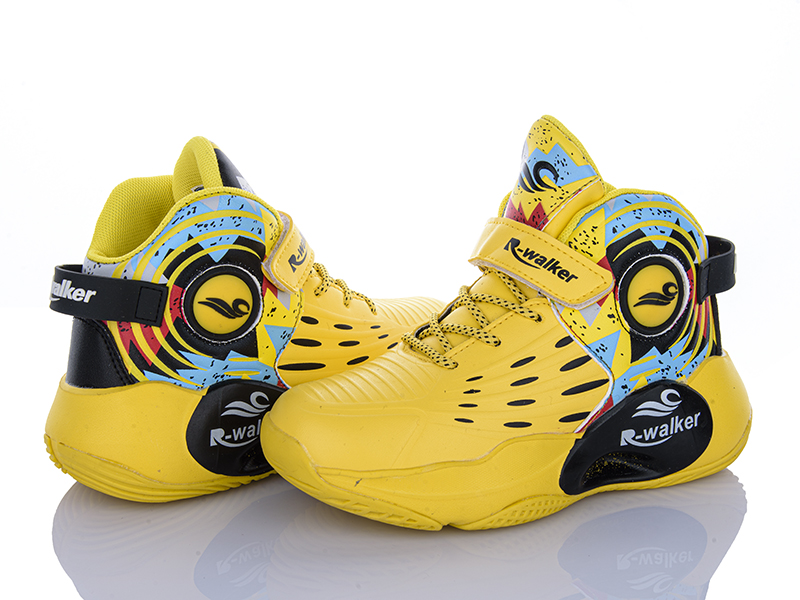 Кроссовки Clibee-ShoSho (32-37) 2205 yellow (деми)