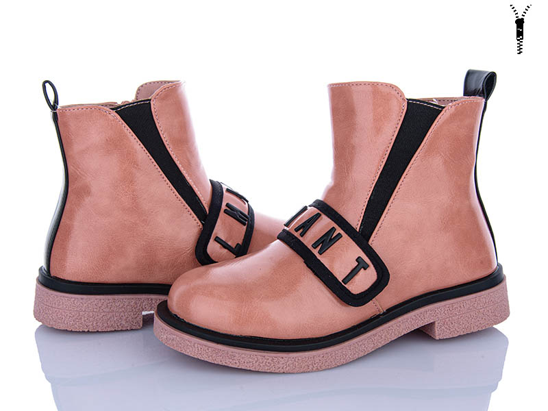 Ботинки Clibee-ShoSho (32-37) A98 pink (деми)