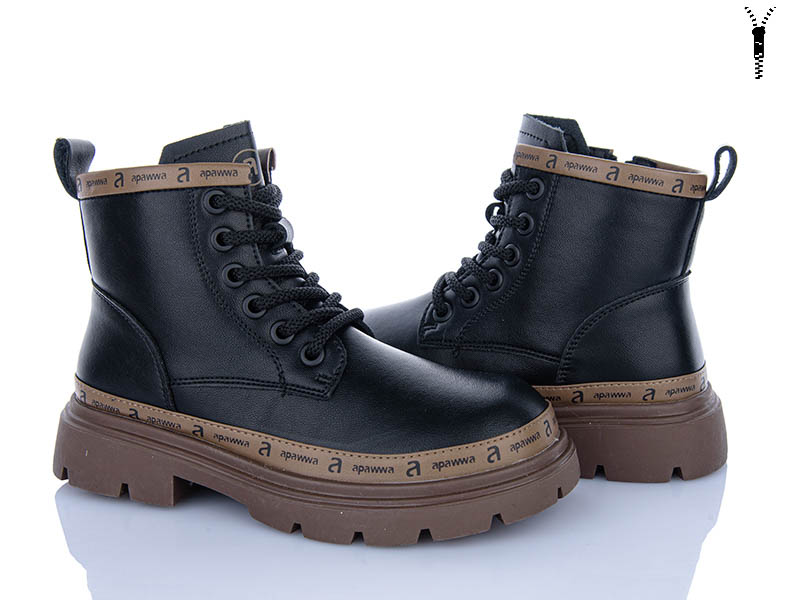 Ботинки Clibee-ShoSho (32-37) B5752P-1 black (деми)