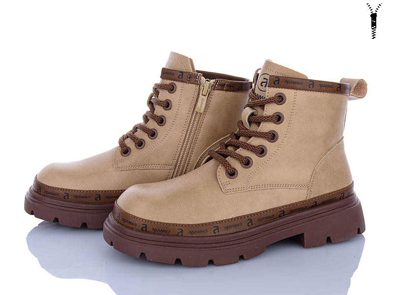 Ботинки Clibee-ShoSho (32-37) B5752P-1 brown (деми)