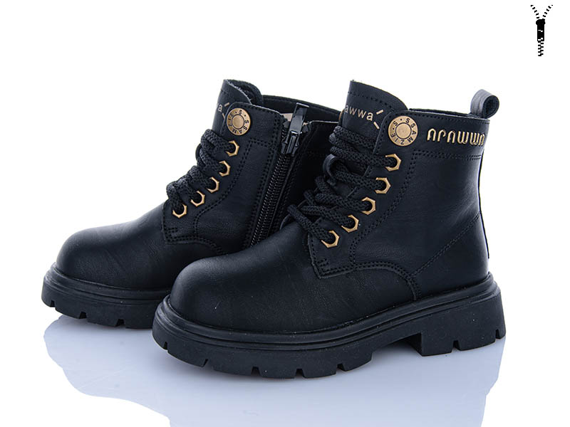 Ботинки Clibee-ShoSho (26-31) B5755P-1 black (деми)