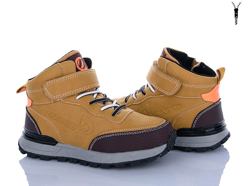 Ботинки Clibee-ShoSho (31-36) H301A camel (деми)