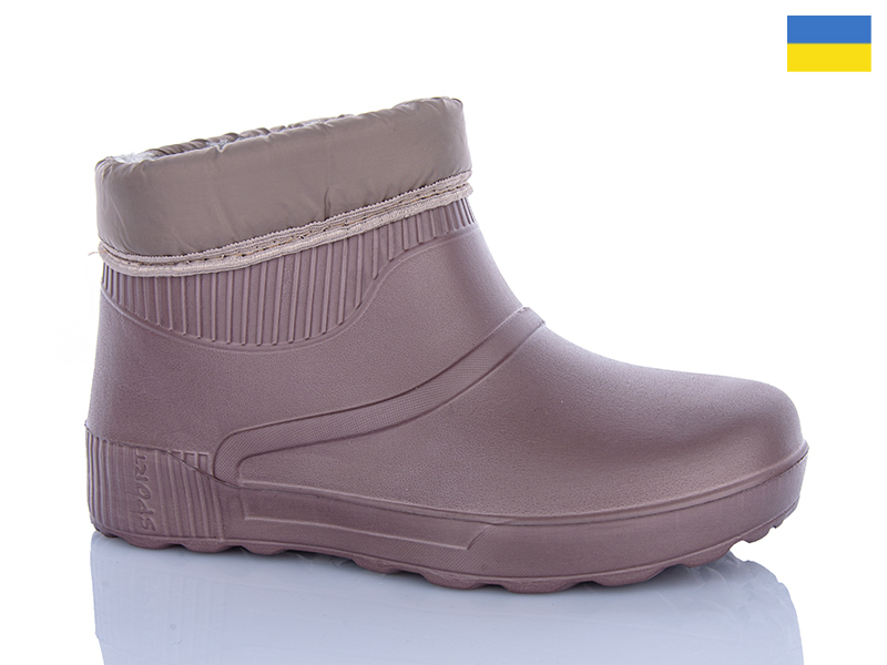Галоши Inblu (37-41) E26 бежевий (зима)