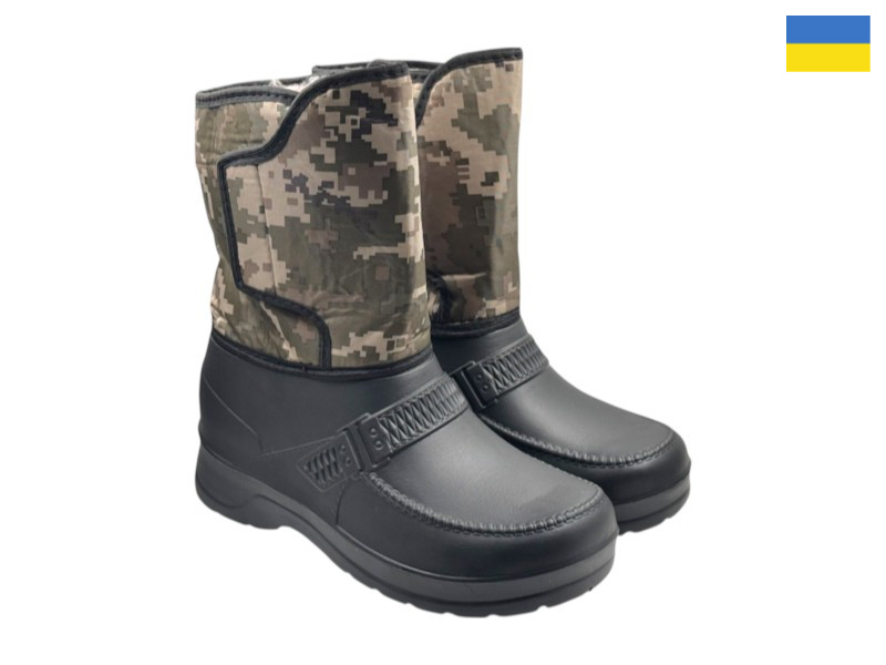 Сапоги Rai shoes (41-45) 205 чорний (зима)