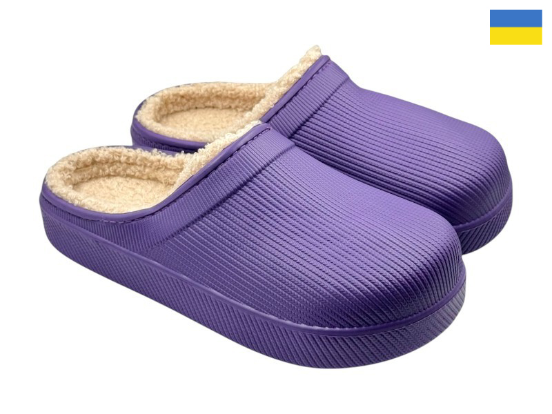 Сабо Rai shoes (37-40) 610-005 фіолетовий (зима)
