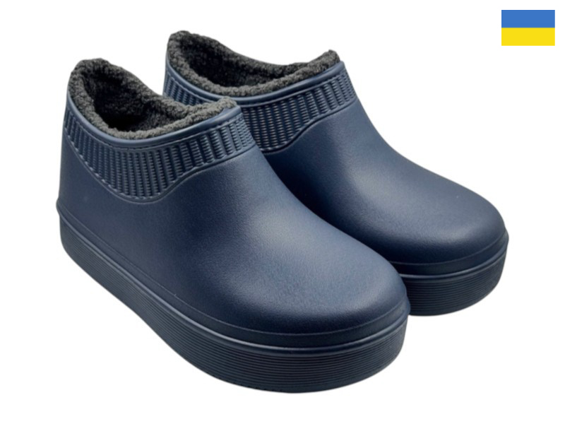 Галоши Rai shoes (41-45) 640-019 синій (зима)