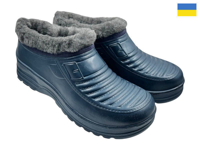 Галоши Rai shoes (41-46) B11 синій (зима)
