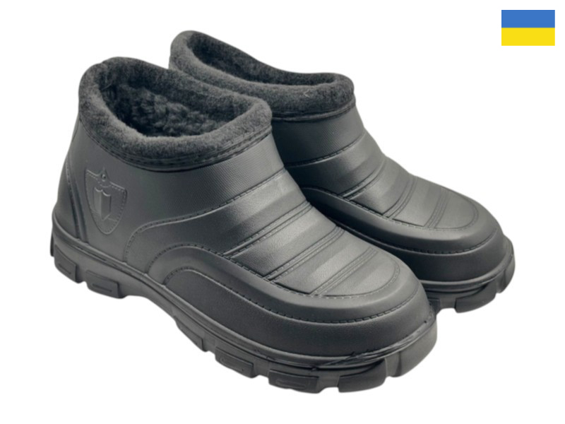 Галоши Rai shoes (41-45) M5 чорний (зима)