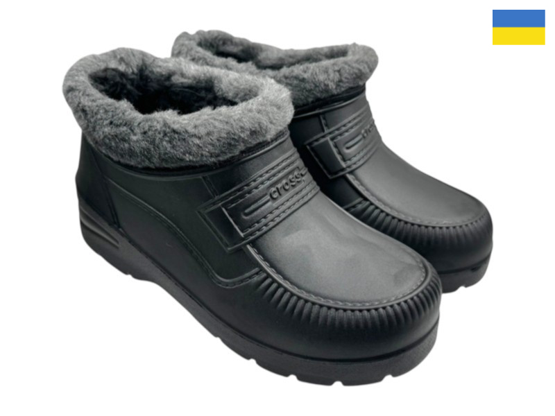 Галоши Rai shoes (41-46) M7 чорний (зима)