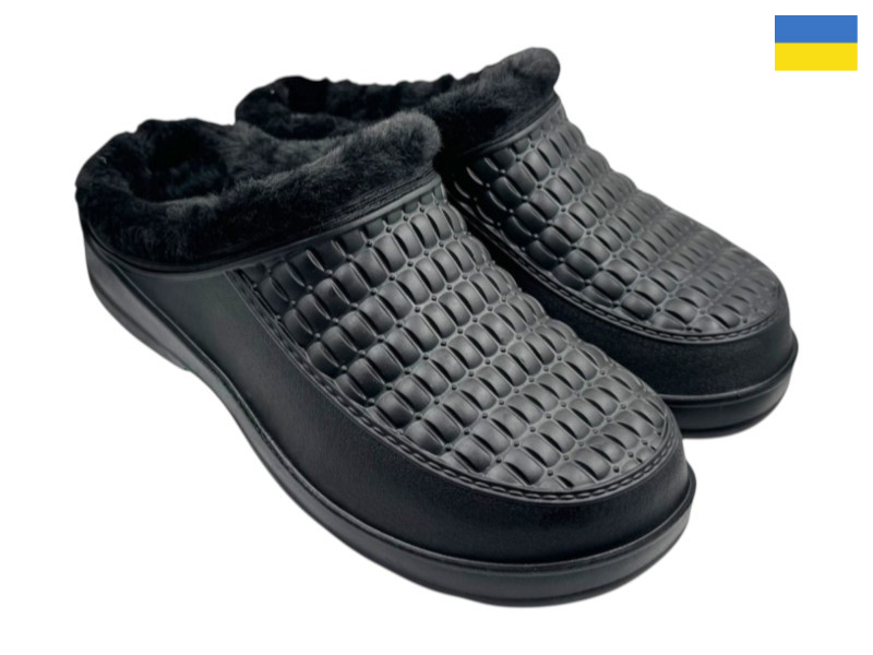 Сабо Rai shoes (41-46) Сабо M5 чорний (зима)