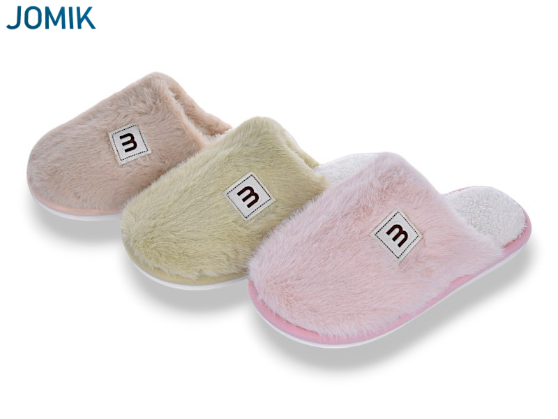 Тапочки YzY (36-41) MD11661 mix (зима)