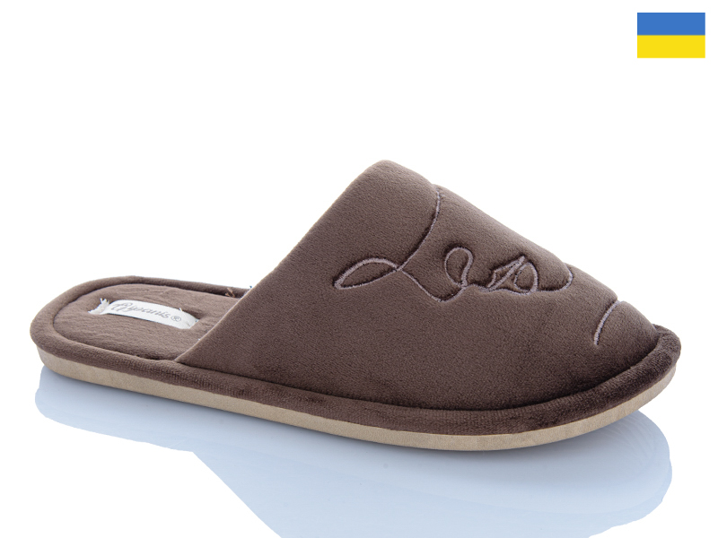 Тапочки DeMur (36-41) TD7102Ch (зима)
