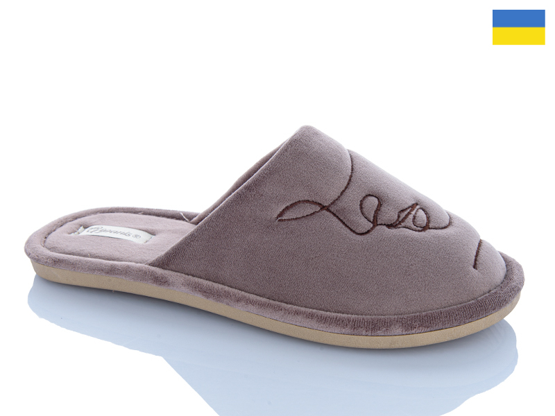 Тапочки DeMur (36-41) TD7102Tp (зима)