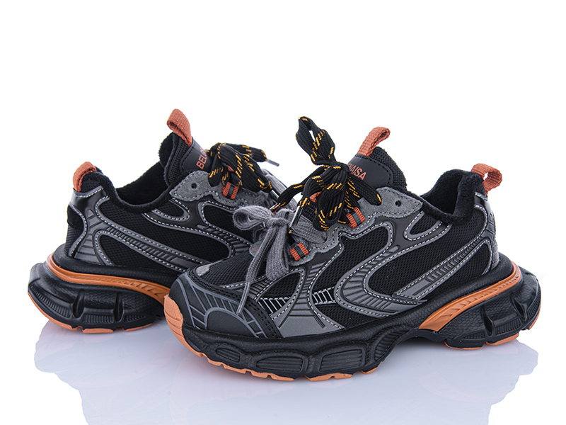 Кроссовки Clibee (31-37) ABC503139 black (деми)