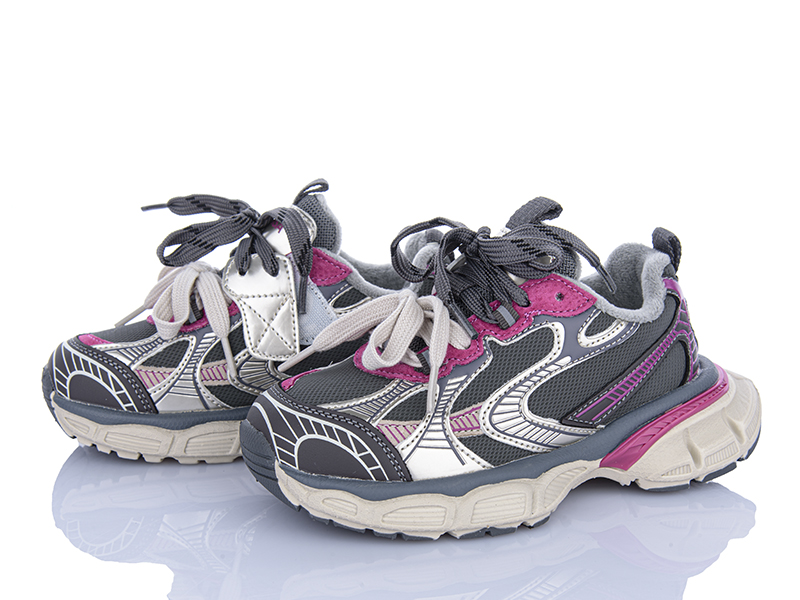 Кроссовки Clibee (31-37) ABC503139 grey (деми)