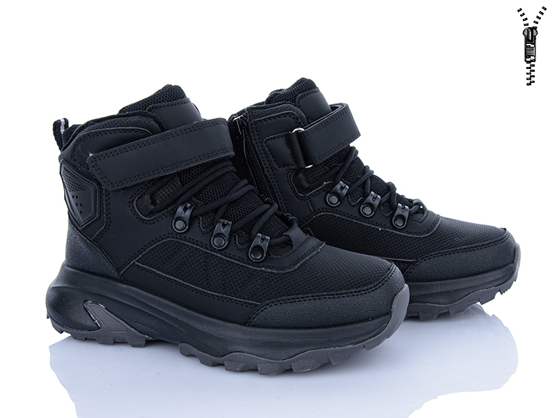 Ботинки Clibee-ShoSho (36-41) HD746-1 black (зима)