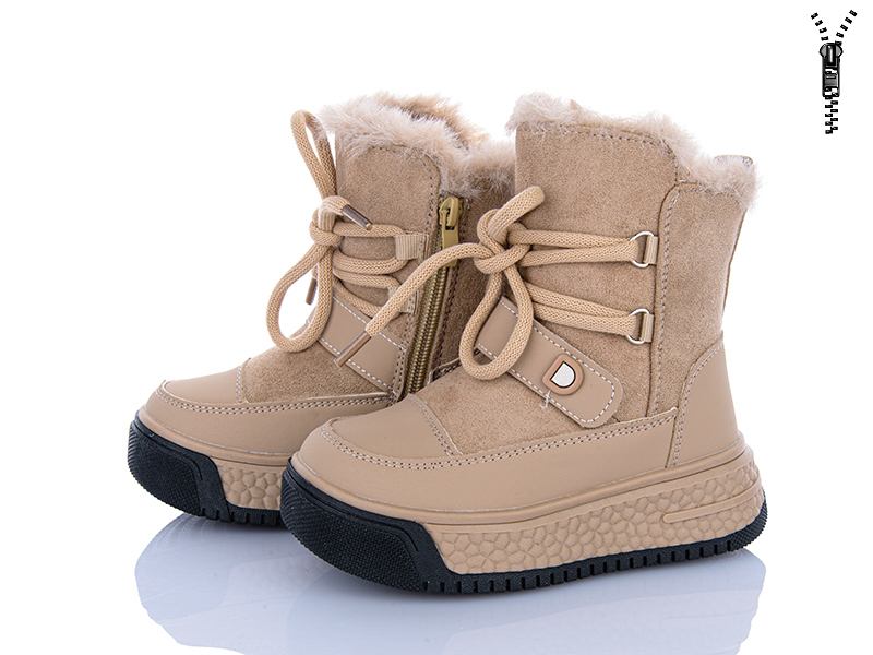 Ботинки Clibee-ShoSho (27-31) TB56-2 khaki (зима)