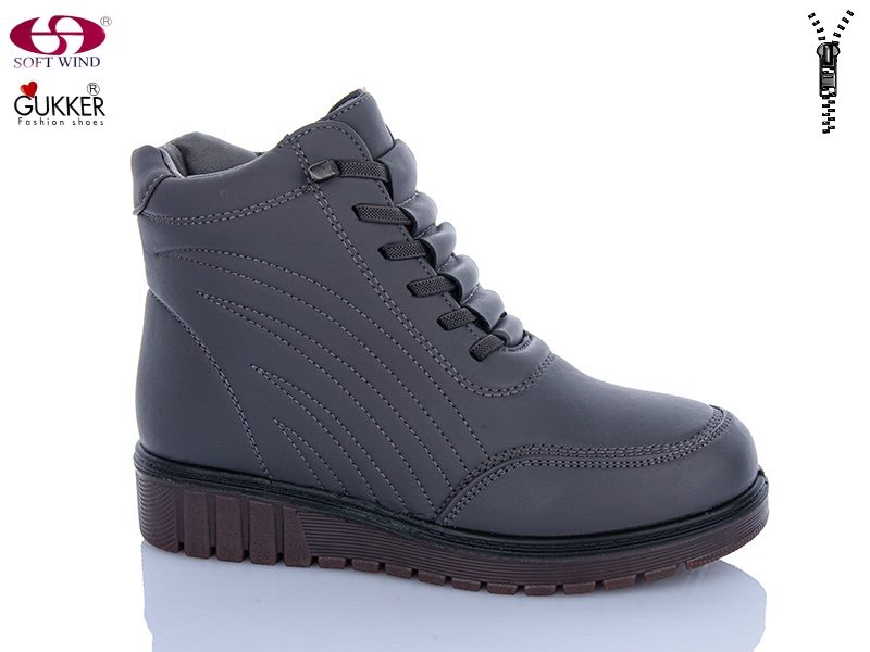 Ботинки GUKKER (37-42) RA4248 grey (зима)