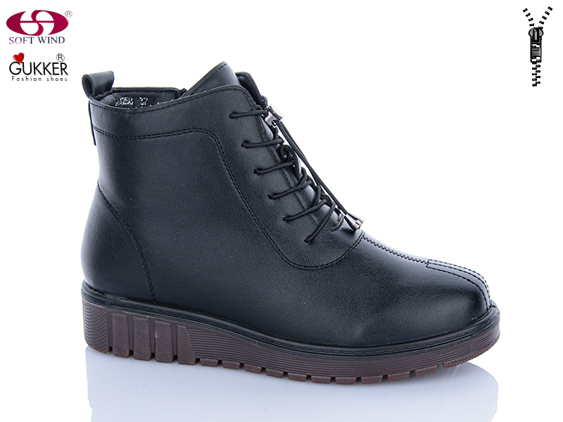 Ботинки GUKKER (37-42) RA4258 black (зима)