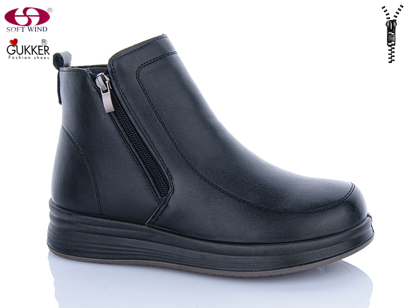 Ботинки GUKKER (37-42) RA4262 black (зима)
