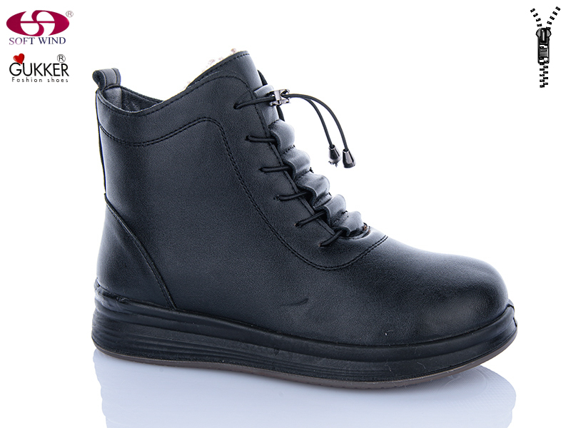 Ботинки GUKKER (37-42) RA4269 black (зима)