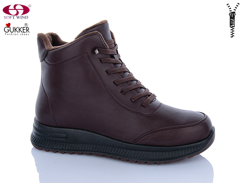 Ботинки GUKKER (37-42) YK4137 brown (зима)