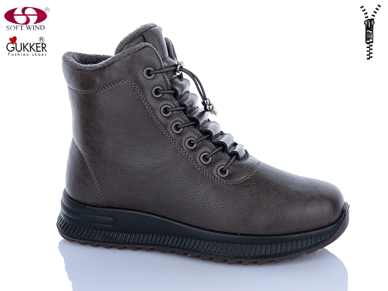 Ботинки GUKKER (37-42) YK4138 grey (зима)