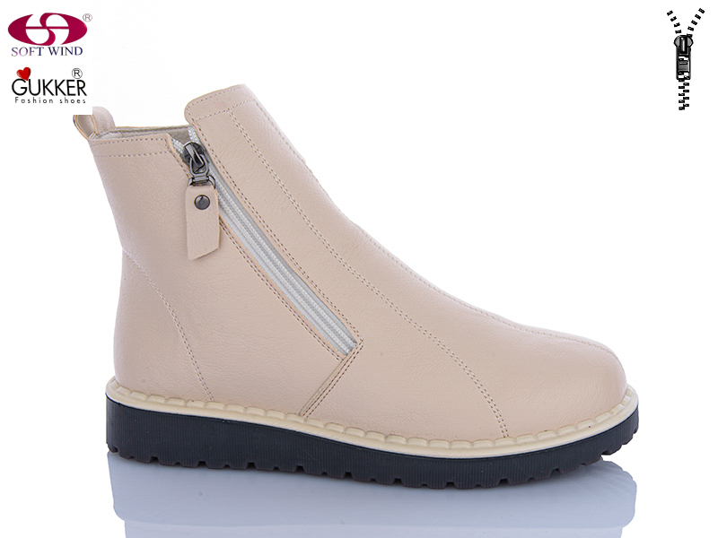 Ботинки GUKKER (37-42) YK4147 beige (зима)
