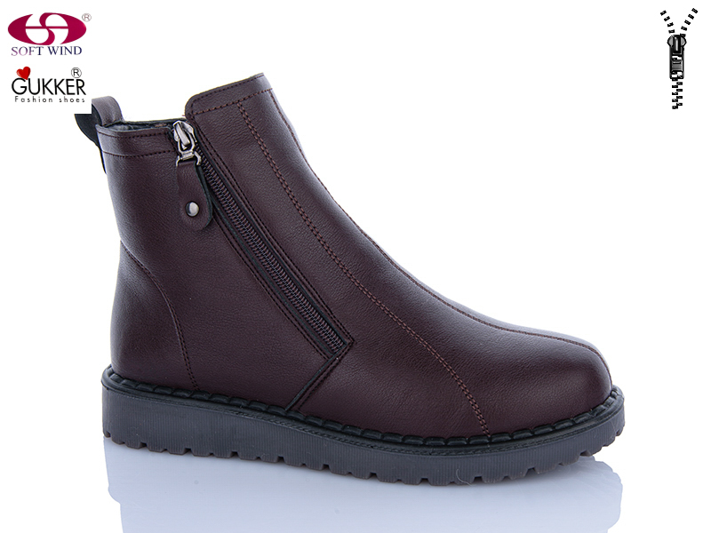 Ботинки GUKKER (37-42) YK4147 brown (зима)