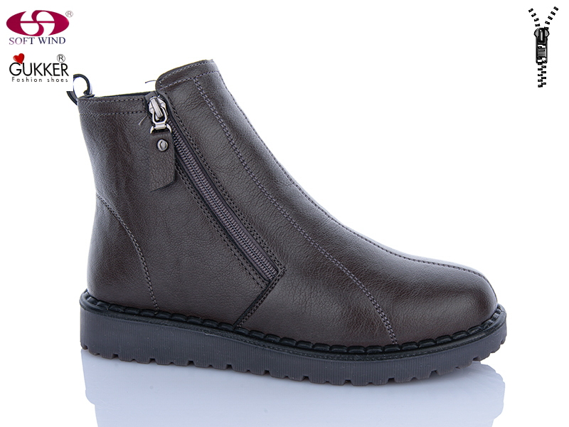 Ботинки GUKKER (37-42) YK4147 grey (зима)