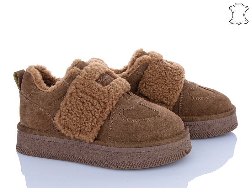 Туфли PL PS (36-40) GF2647 caramel (зима)
