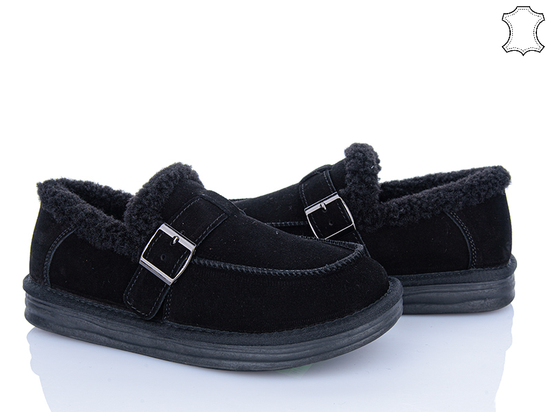 Туфли PL PS (36-40) GF2657 black (зима)