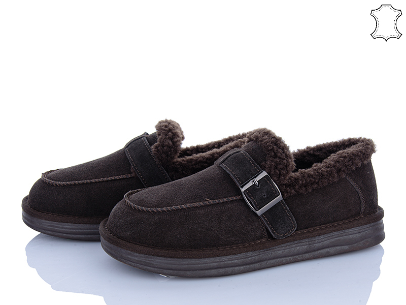 Туфли PL PS (36-40) GF2657 brown (зима)