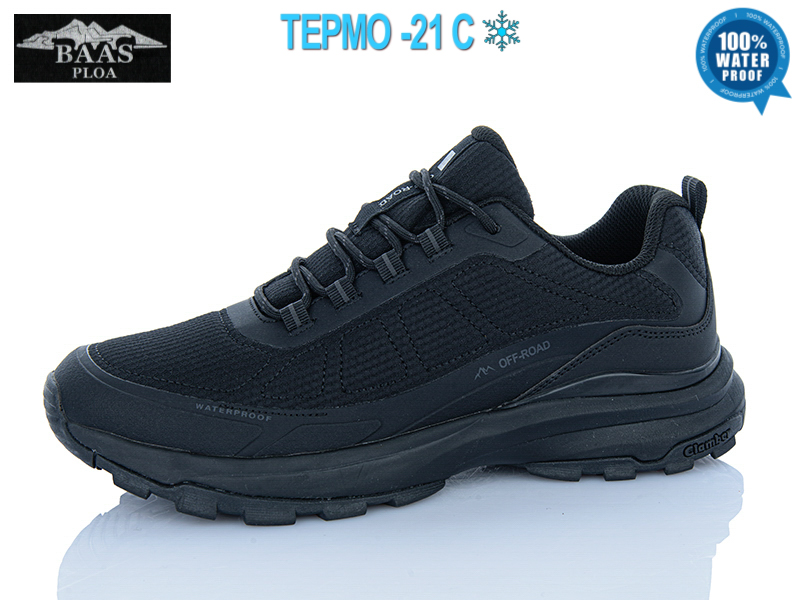 Кроссовки Baas (41-46) M7655-1 термо (деми)