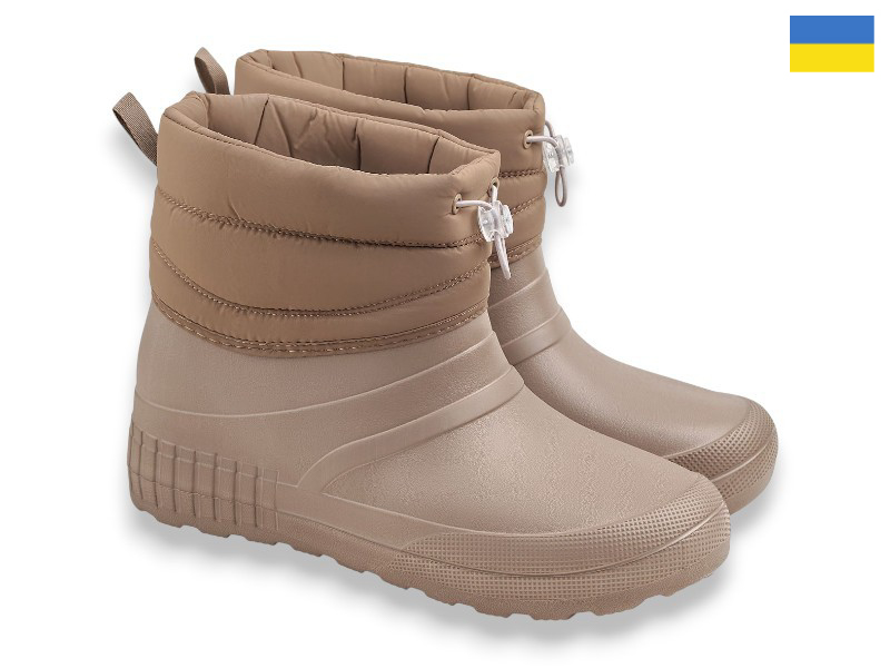 Сапоги Rai shoes (37-41) D401DBg т.бежевий (зима)
