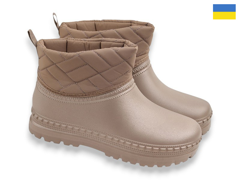 Сапоги Rai shoes (37-41) D420DBg т.бежевий (зима)