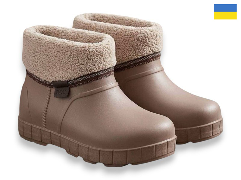 Сапоги Rai shoes (37-41) D43 бежевий (зима)