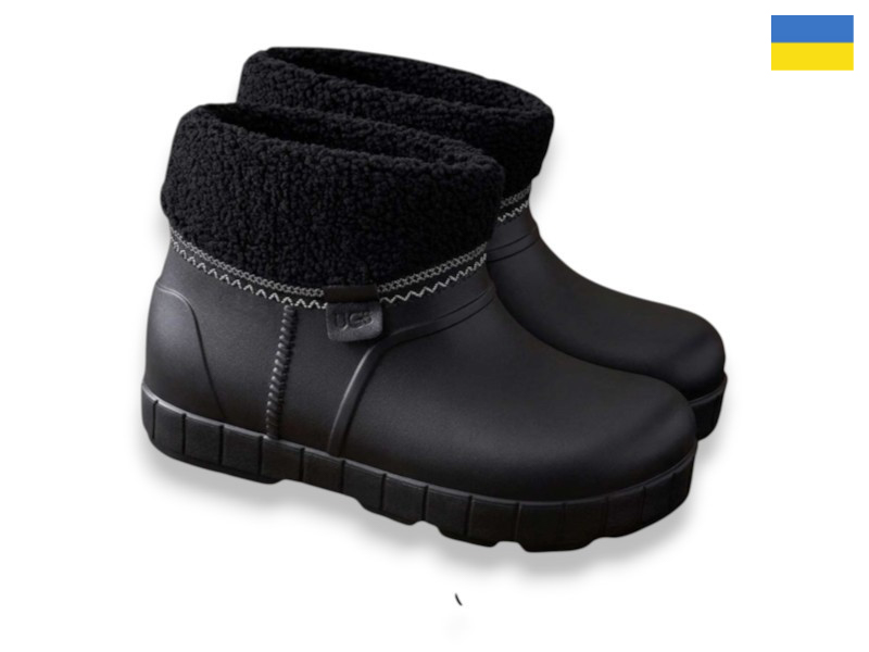 Сапоги Rai shoes (36-41) D43 чорний (зима)